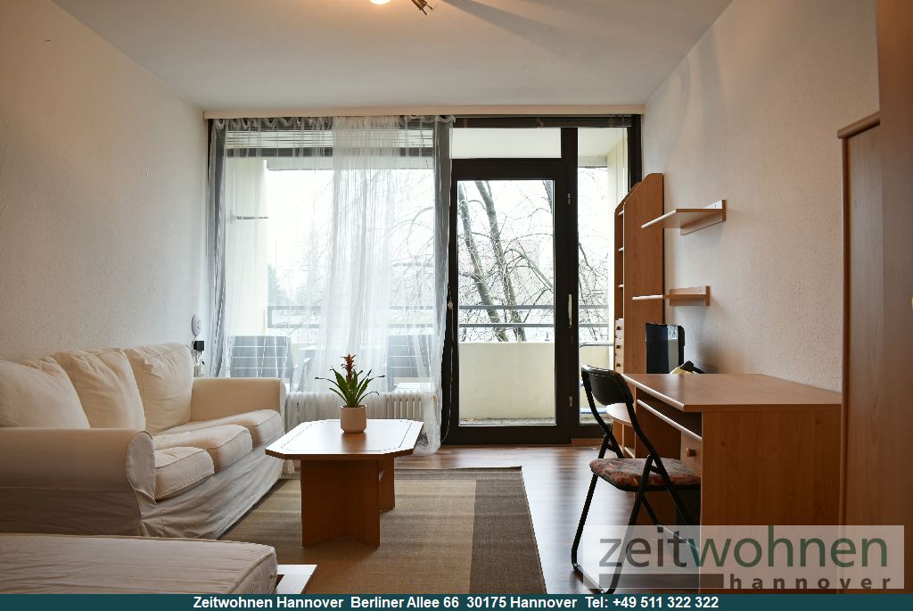 Bemerode, 1 Zimmer Wohnung mit Balkon, günstig - Foto 3