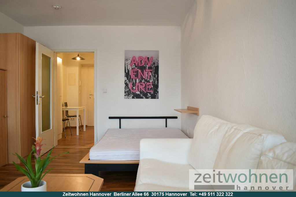 Bemerode, 1 Zimmer Wohnung mit Balkon, günstig - Foto 1
