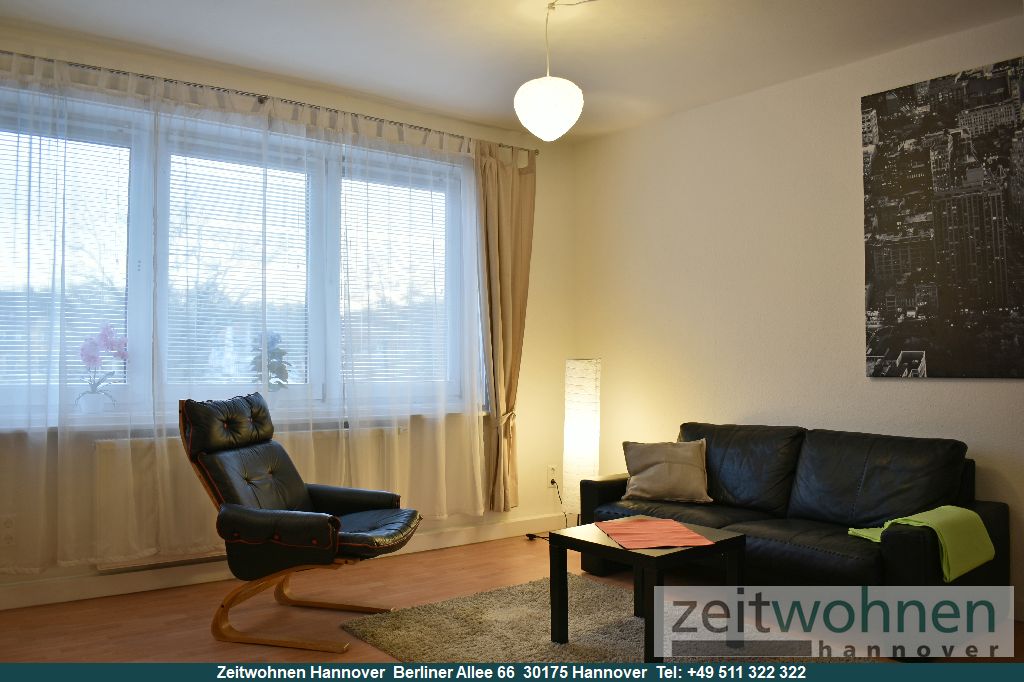 Kleefeld, Kantplatz, Eilenriede, 1 Zimmer Wohnung mit Balkon, Internet, Parkplatz - Foto 1