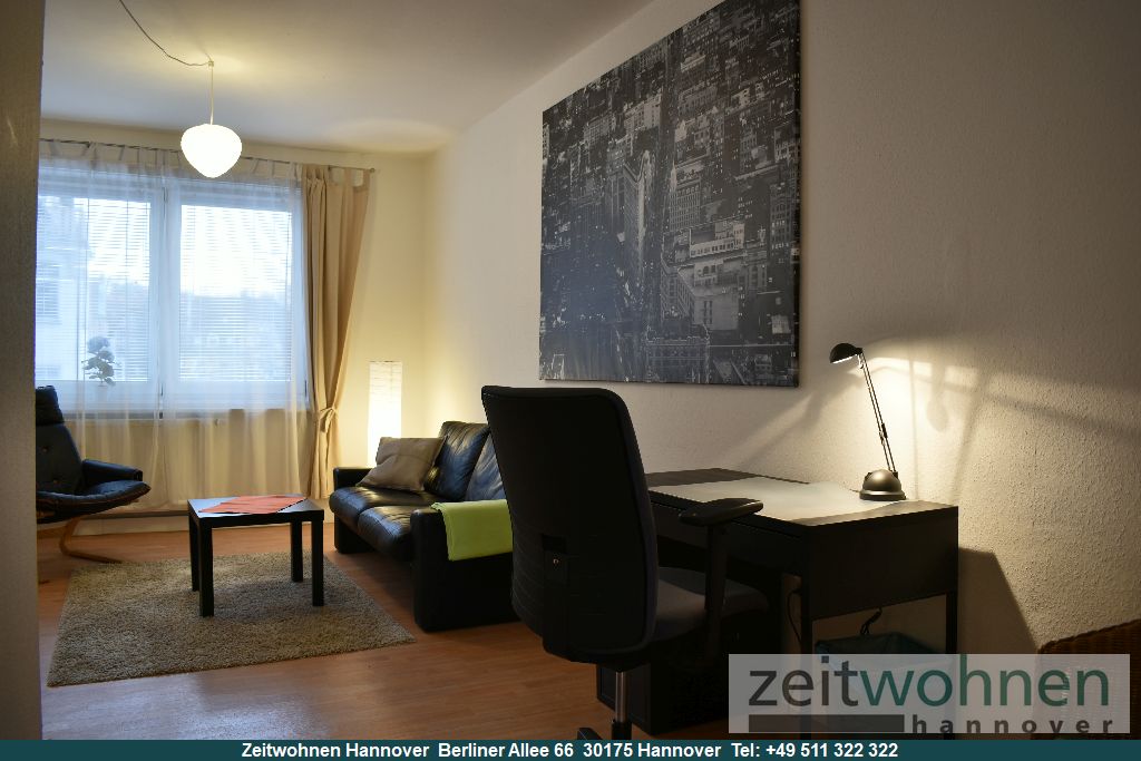 Kleefeld, Kantplatz, Eilenriede, 1 Zimmer Wohnung mit Balkon, Internet, Parkplatz - Foto 3