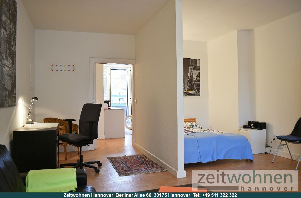 Kleefeld, Kantplatz, Eilenriede, 1 Zimmer Wohnung mit Balkon, Internet, Parkplatz - Foto 5