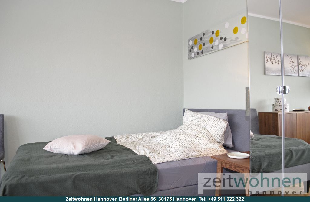 Laatzen, schöne Möblierung, 1 Zimmer Wohnung mit Balkon, 15 Min. zum Hbf - Foto 4