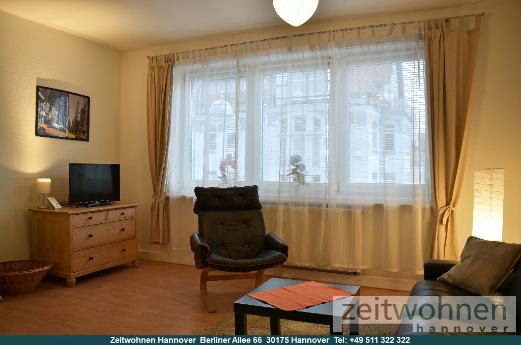 Kleefeld, Kantplatz, Eilenriede, 1 Zimmer Wohnung mit Balkon, Internet, Parkplatz - Photo 2