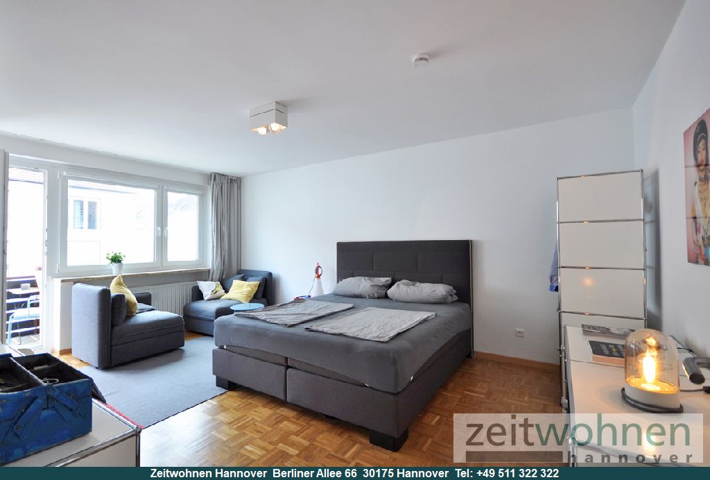 Maschsee, Südstadt, schick, zentral, schön, 1 Zimmer Apartment mit Balkon - Foto 5