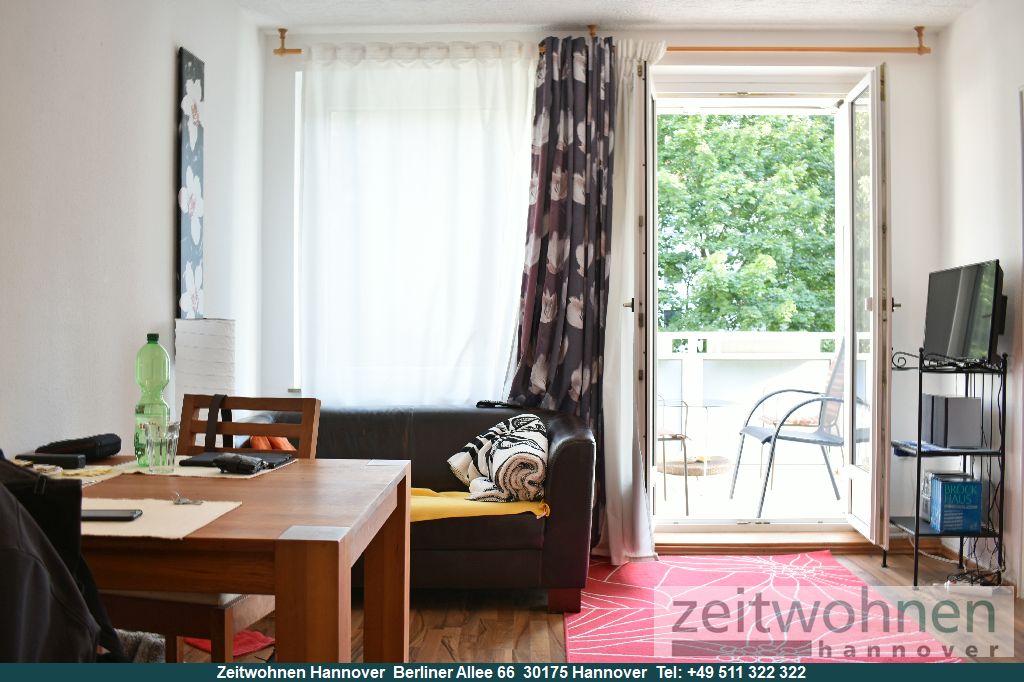 List, 1 Zimmer Apartment mit Balkon, preisgünstig und flexible Mietzeiten - Foto 1