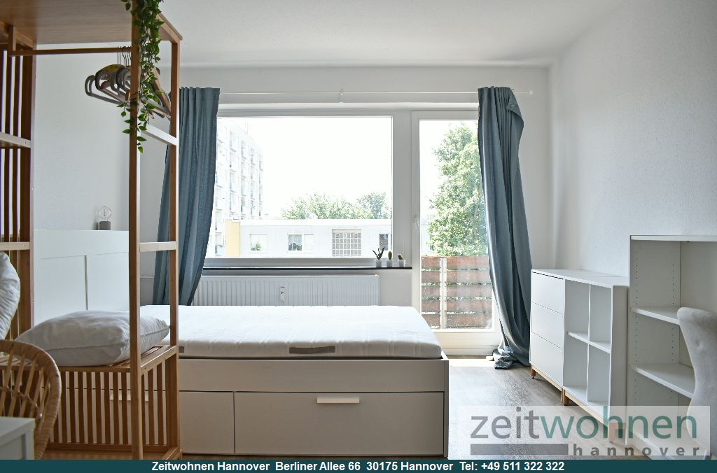 Langenhagen, neuwertig möbliertes Apartment mit Balkon, perfekte Pendler Wohnung - Photo 2