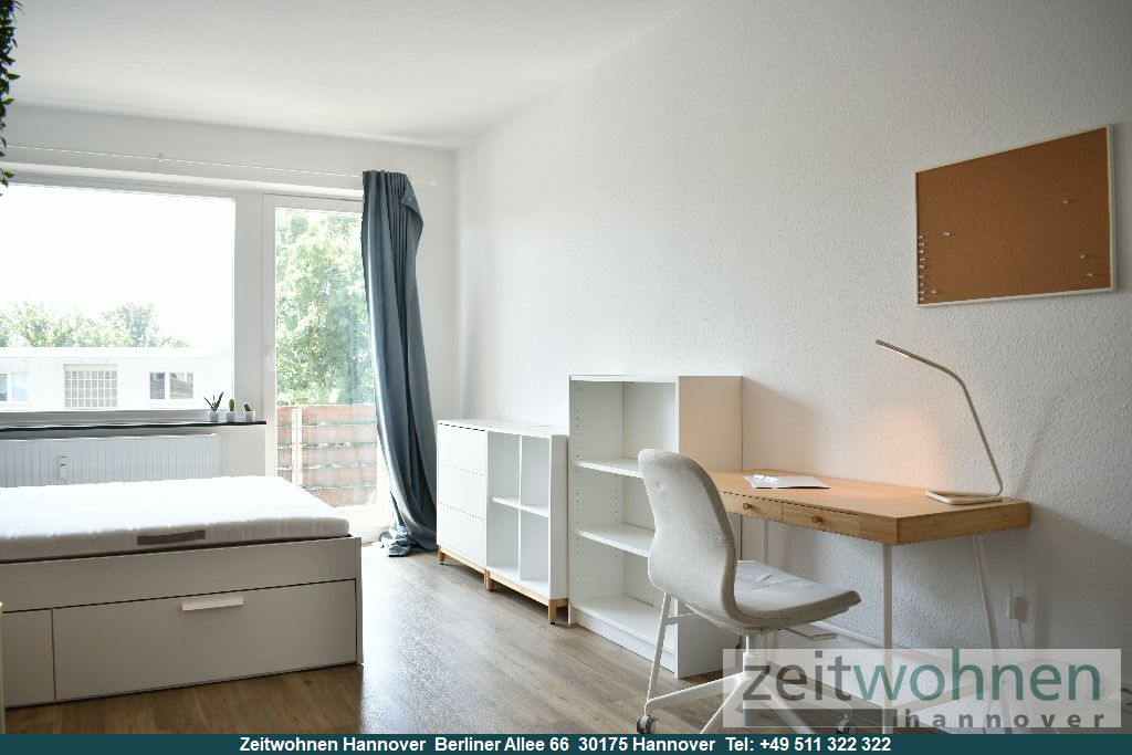 Langenhagen, neuwertig möbliertes Apartment mit Balkon, perfekte Pendler Wohnung - Photo 4