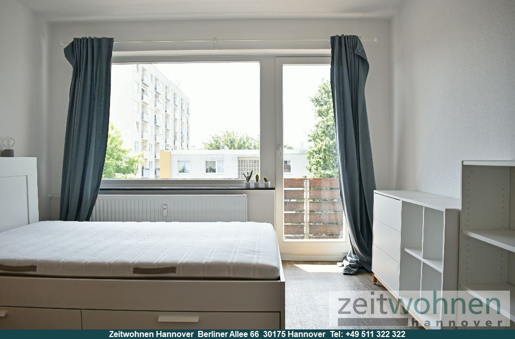Langenhagen, neuwertig möbliertes Apartment mit Balkon, perfekte Pendler Wohnung - Photo 1